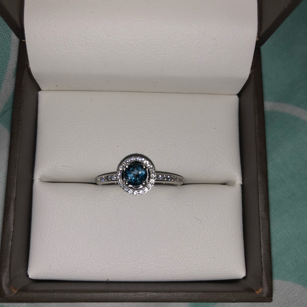 London Blue Topaz ring